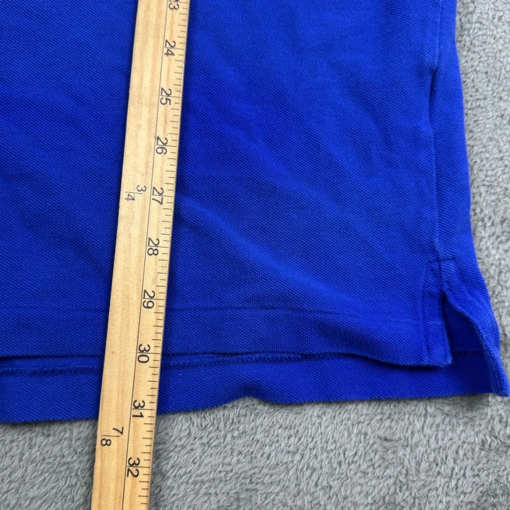 Polo Ralph Lauren Polo Shirt Mens 4XB Blue Good Multi-Pony Logo Big & Tall 3867